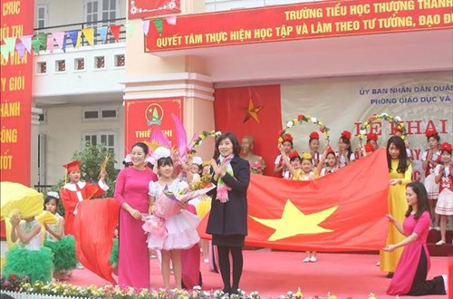 Khai mạc Hội thi giáo viên dạy giỏi cấp tiểu học quận Long Biên năm học 2017 - 2018